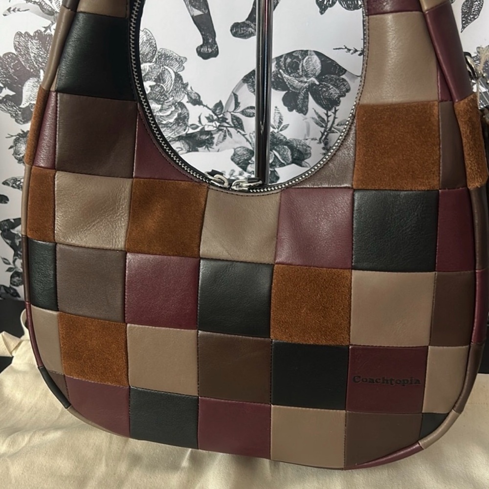 Coachtopia Patchwork Leather Shoulder Bag - image 2